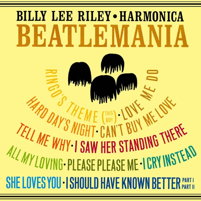 Album cover art for Harmonica Beatlemania