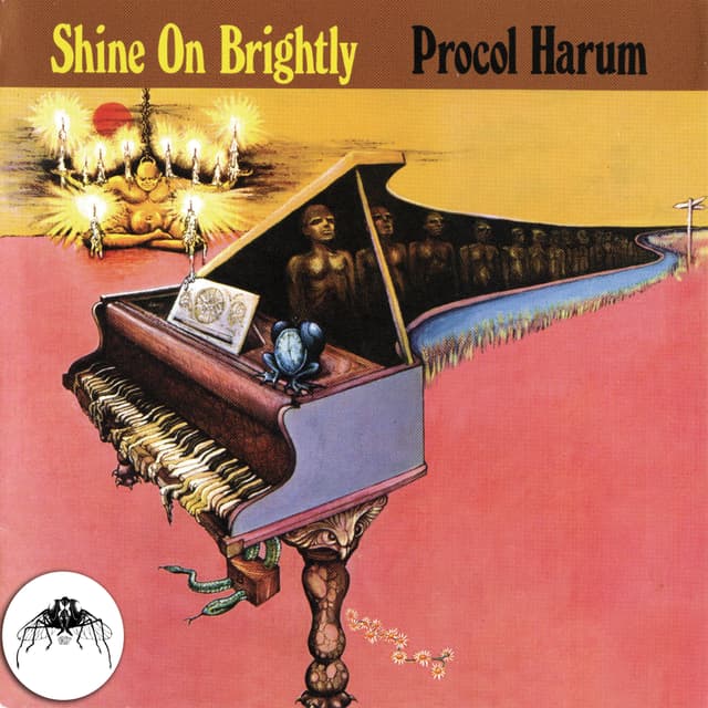 Album cover art for Shine on Brightly