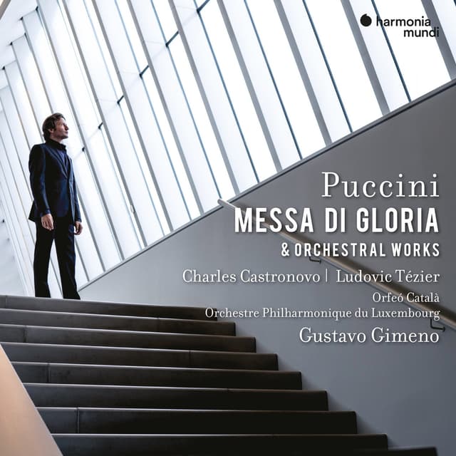 Album cover art for Puccini: Messa di gloria & Orchestral Works