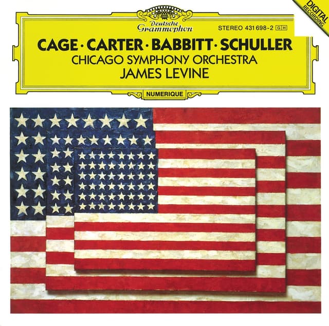 Album cover art for Cage - Carter - Babbitt - Schuller