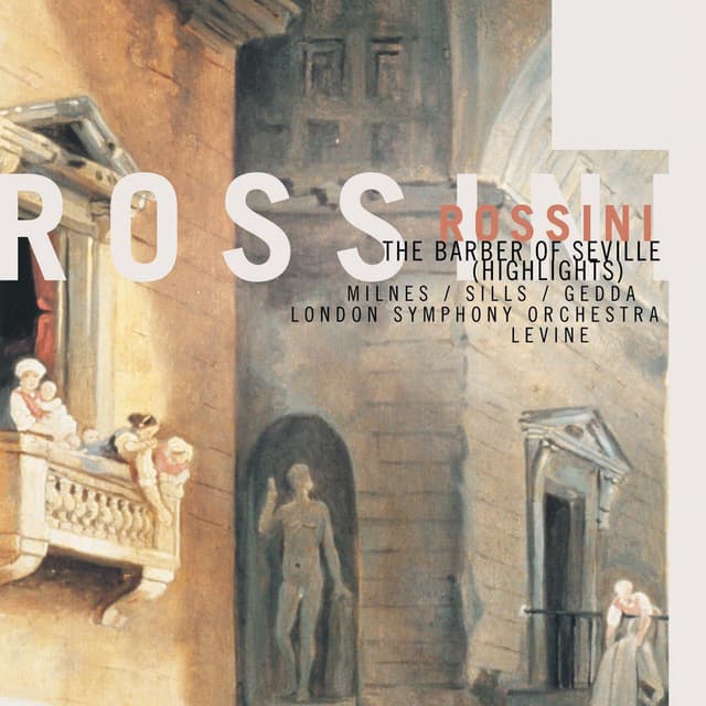 Album cover art for The Barber Of Seville (highlights)