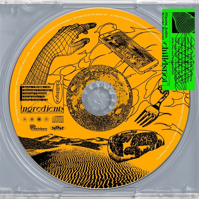 Album cover art for ingredients