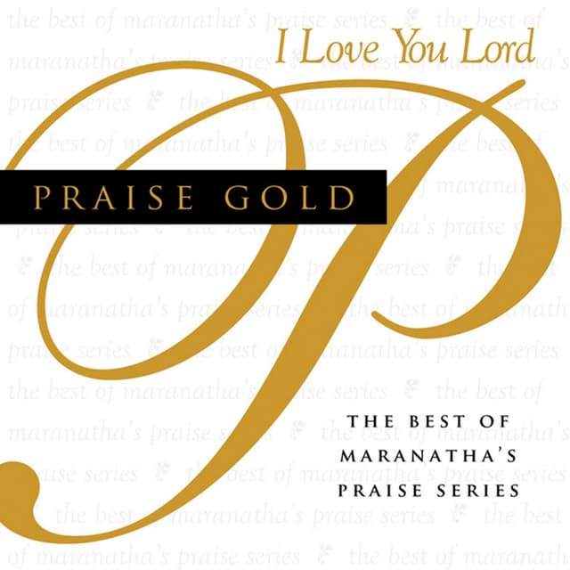 Album cover art for Praise Gold (I Love You Lord)