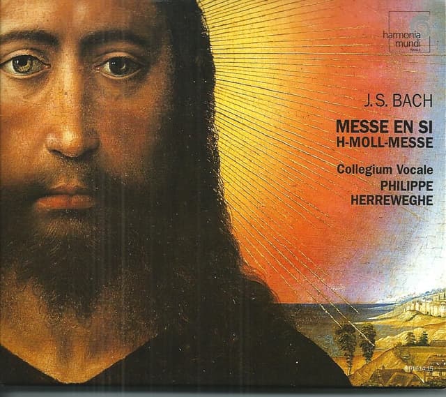 Album cover art for Messe En Si • H-Moll-Messe