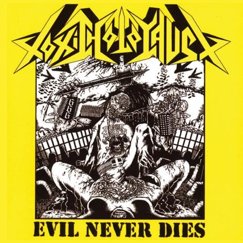 Album cover art for Evil Never Dies