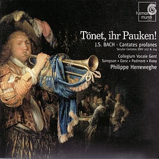 Album cover art for Bach: Cantates Profanes