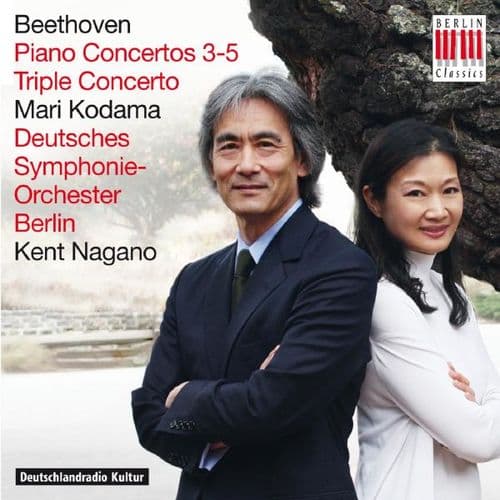 Album cover art for Beethoven: Piano Concertos 3-5 / Triple Concerto