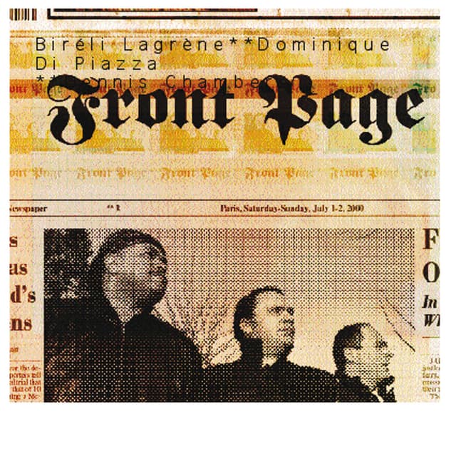 Album cover art for Frontpage