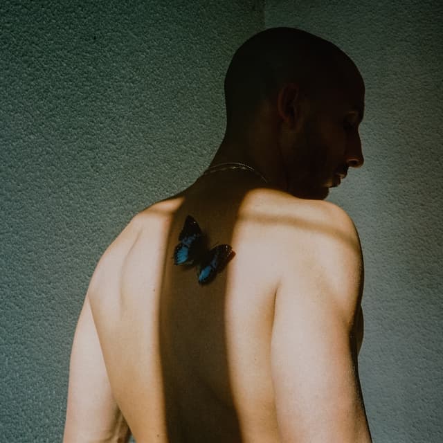 Album cover art for Man in nood