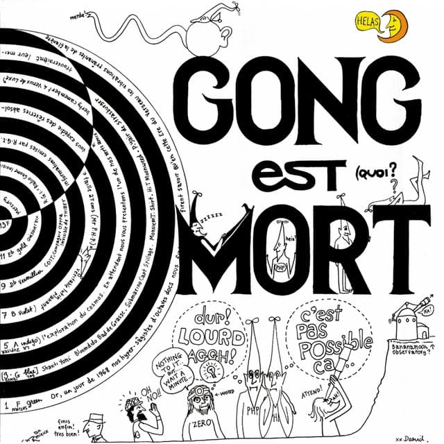 Album cover art for Gong Est Mort, Vive Gong