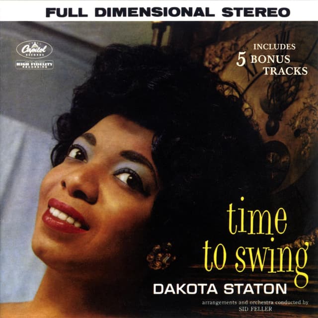 Album cover art for Time To Swing