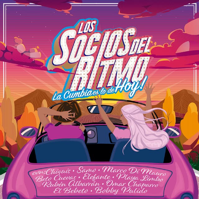 Album cover art for La Cumbia es lo de Hoy