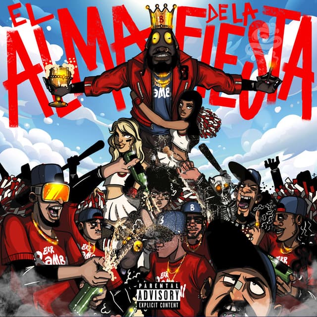 Album cover art for El Alma De La Fiesta