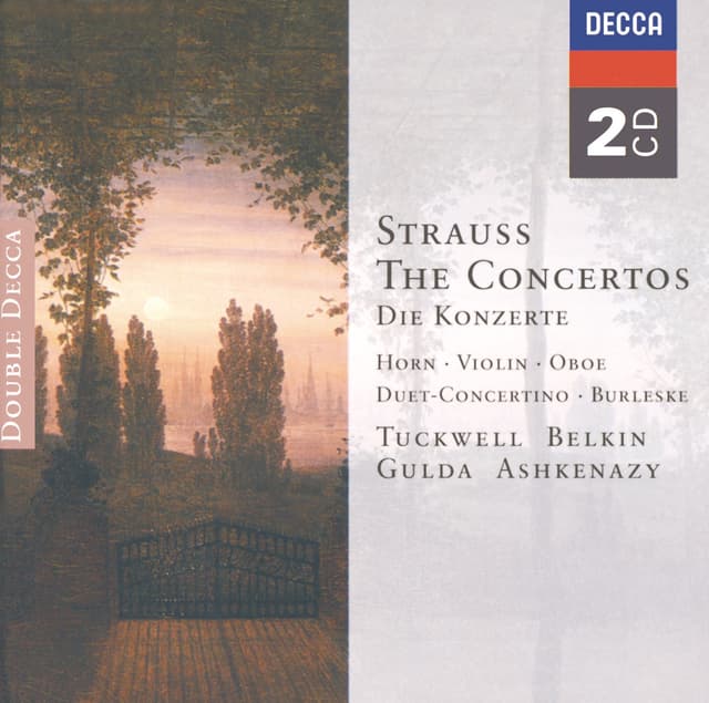 Album cover art for Strauss: The Concertos