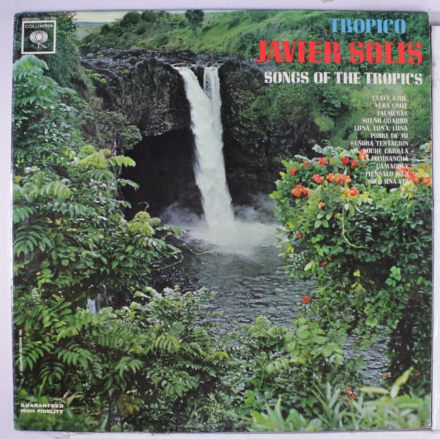 Album cover art for Tropico - Songs of the Tropics