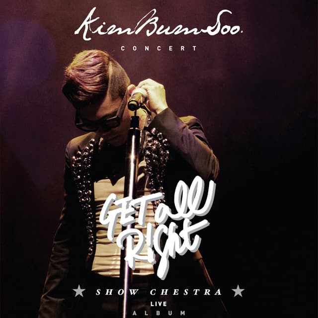 Album cover art for Get All Right SHOWCHESTRA Live Album