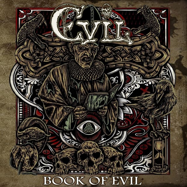Album cover art for Book of Evil