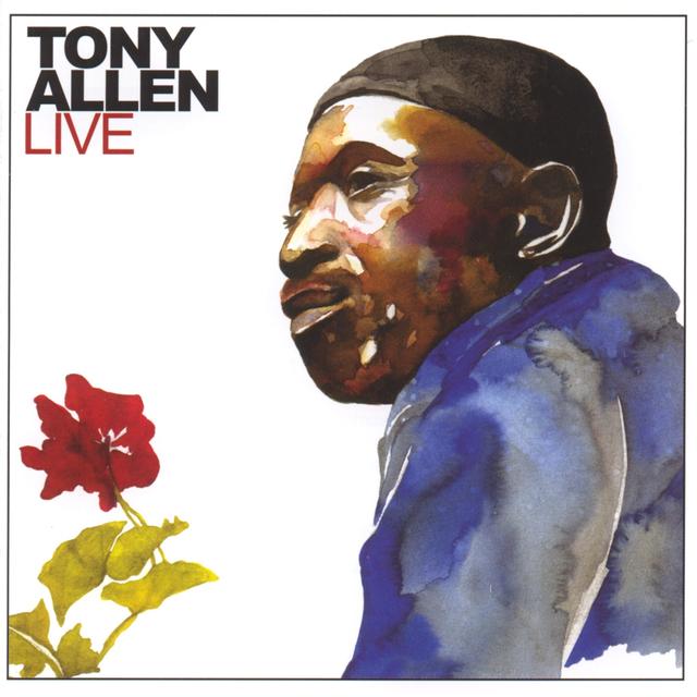 Album cover art for Tony Allen Live
