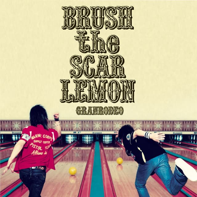 Album cover art for BRUSH the SCAR LEMON