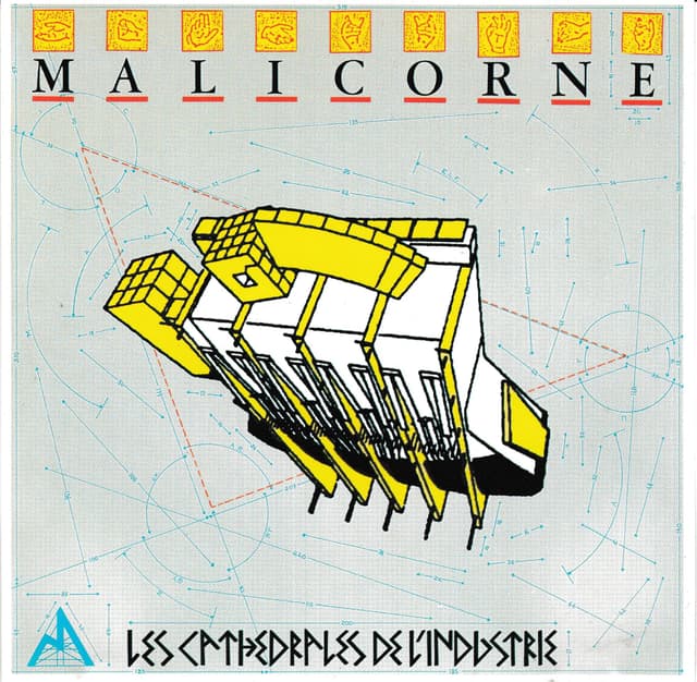 Album cover art for Les Cathédrales de L'Industrie