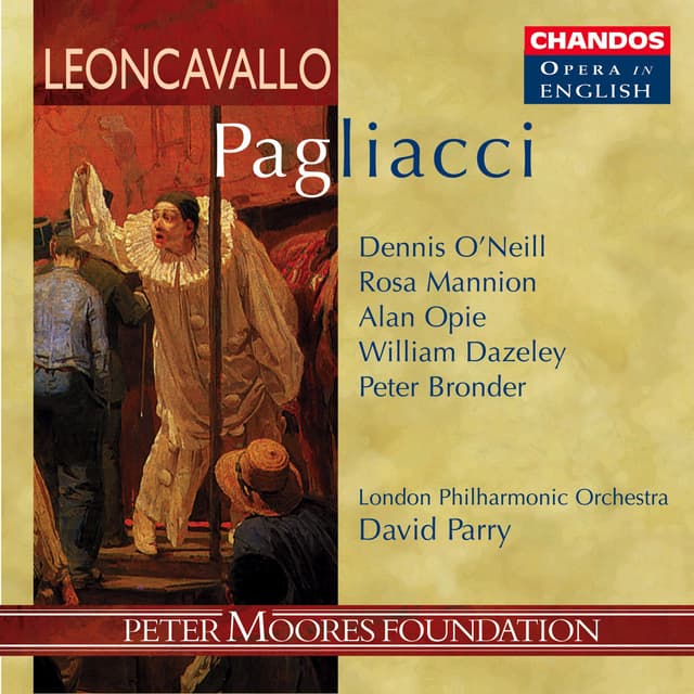 Album cover art for Leoncavallo : Pagliari