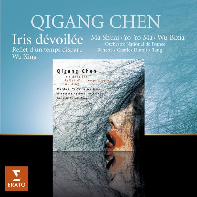 Album cover art for Qigang Chen Iris Dévoilée