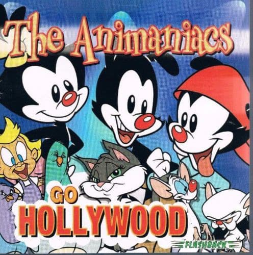 Album cover art for The Animaniacs Go Hollywood