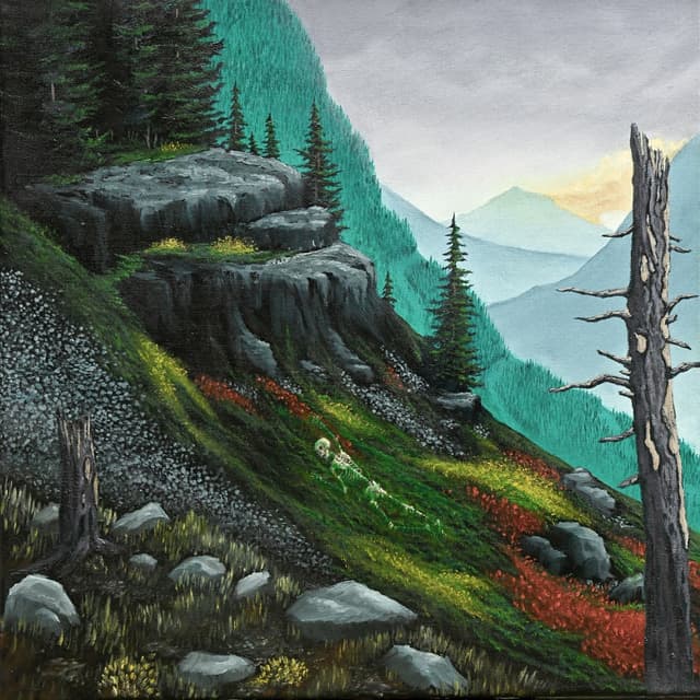 Album cover art for A Distant Fire