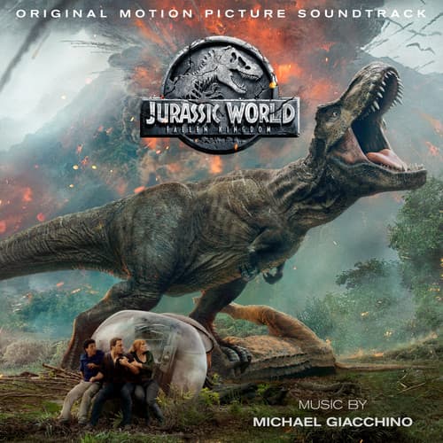 Album cover art for Jurassic World: Fallen Kingdom