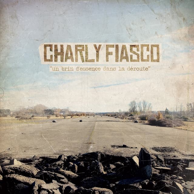 Album cover art for Un brin d'essence dans la déroute