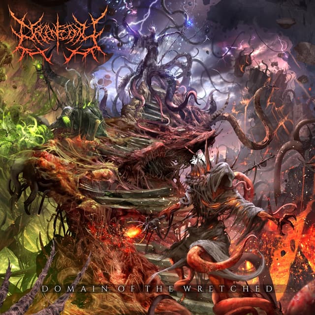 Album cover art for Domain of the Wretched