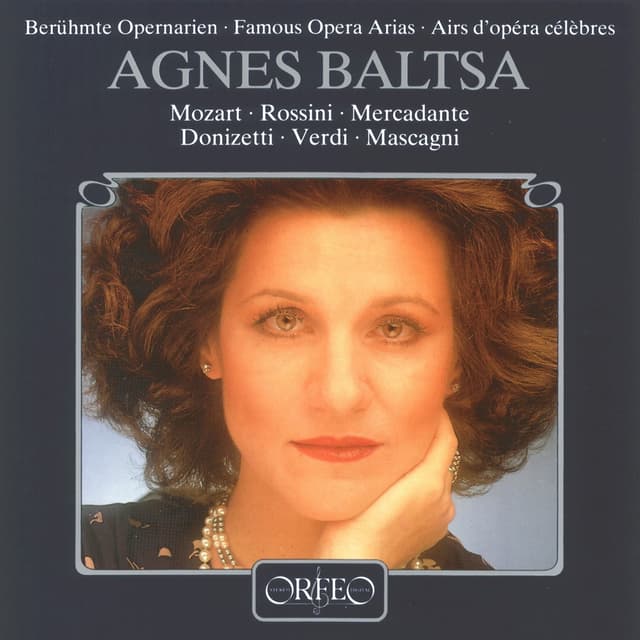 Album cover art for Opera Arias