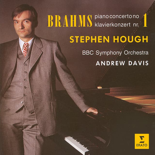 Album cover art for Brahms: Piano Concerto No. 1, Op. 15