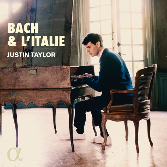 Album cover art for Bach & l'Italie