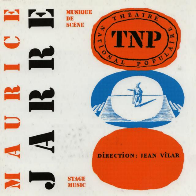 Album cover art for Musique De Scène Pour Le Théâtre National Populaire