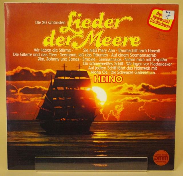 Album cover art for Lieder Der Meere