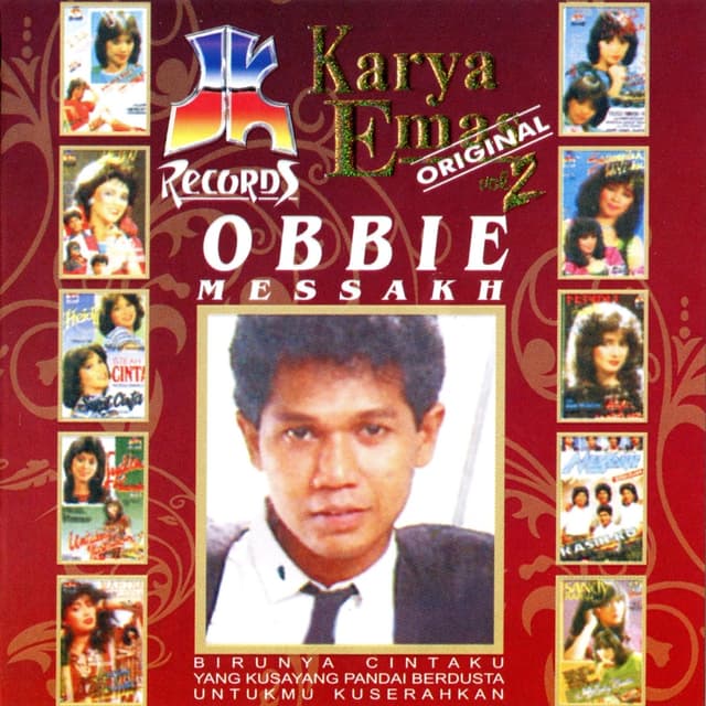 Album cover art for Karya Emas Obbie Messakh Vol 2