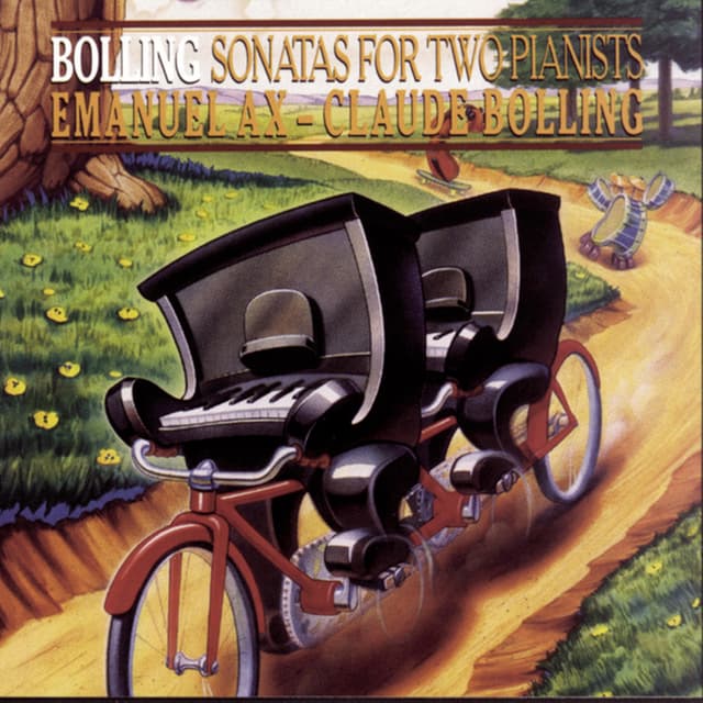 Album cover art for Sonatas for Two Pianos