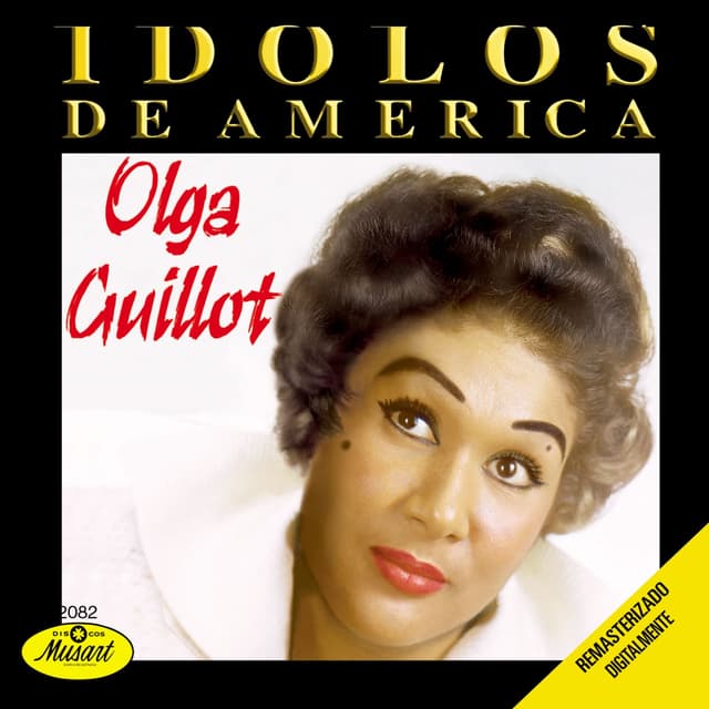 Album cover art for Idolos De America-Olga Guillot