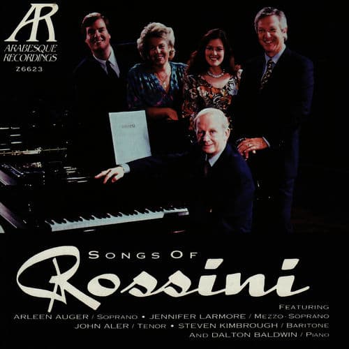 Album cover art for Songs of Rossini