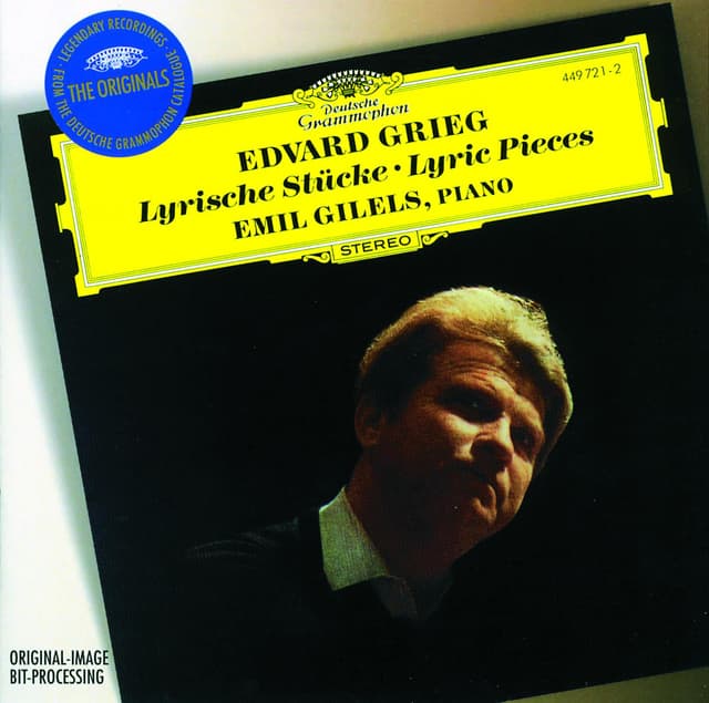 Album cover art for Grieg: Lyric Pieces