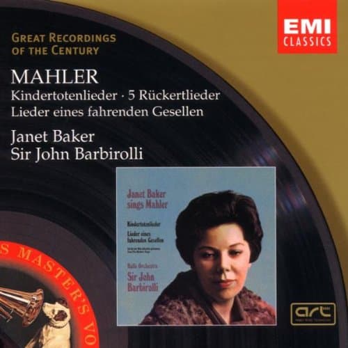 Album cover art for Mahler: Kindertotenlieder etc.