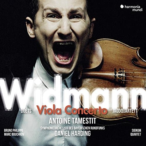 Album cover art for Widman : Viola Concerto