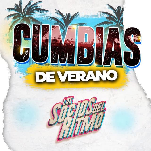 Album cover art for CUMBIAS DE VERANO