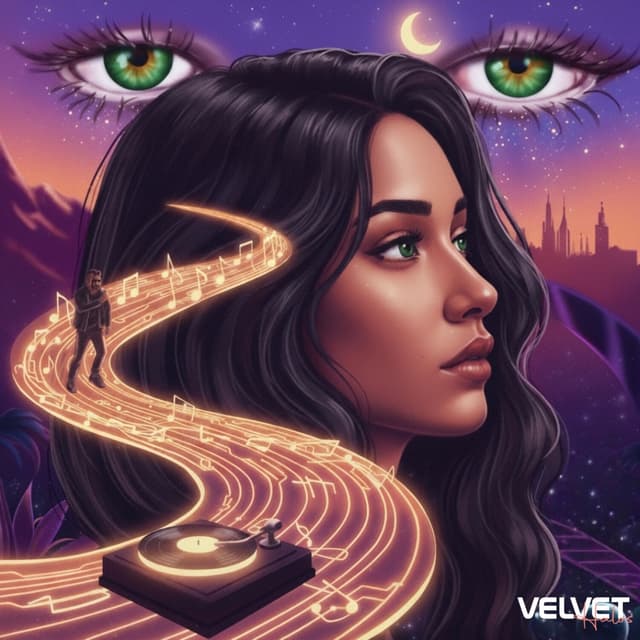 Album cover art for Velvet Halos