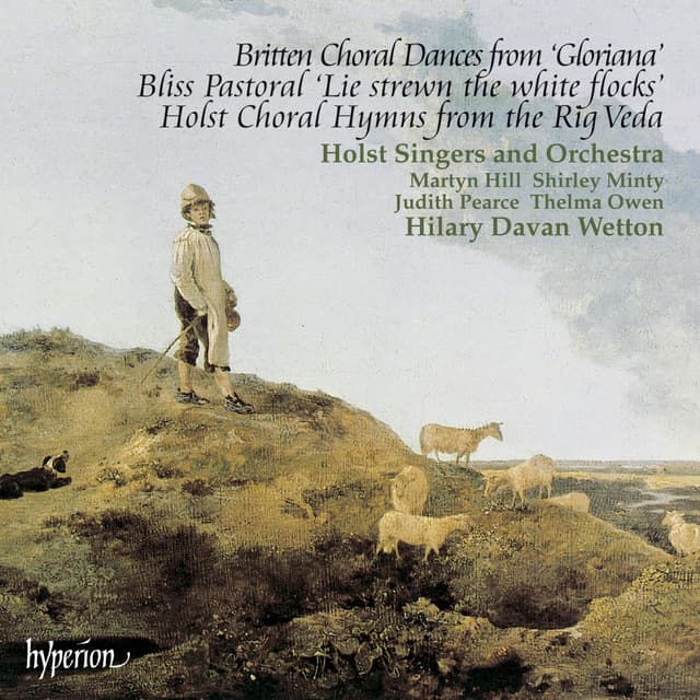 Album cover art for Britten: Choral Dances from 'Gloriana'