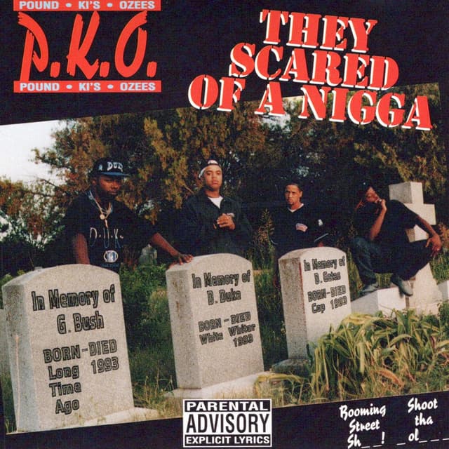 Album cover art for They Scared Of A Nigga