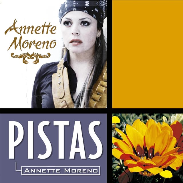 Album cover art for Annette Moreno (Pistas)