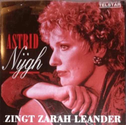 Album cover art for Astrid Nijgh zingt Zarah Leander
