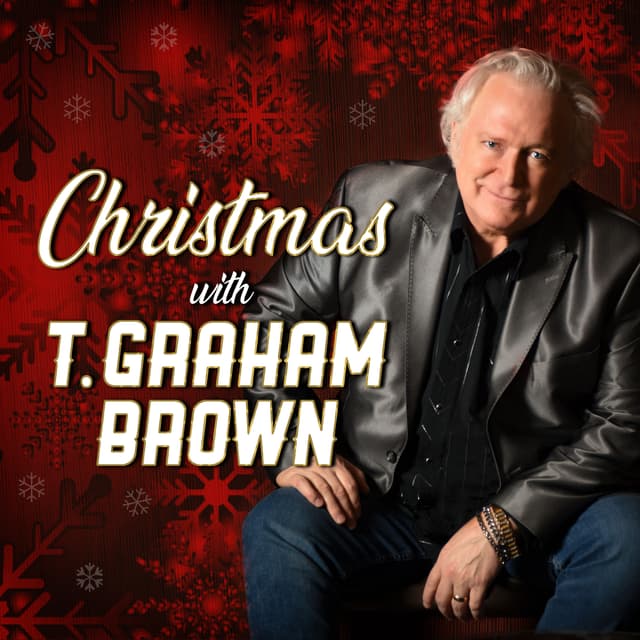 Album cover art for Christmas with T. Graham Brown